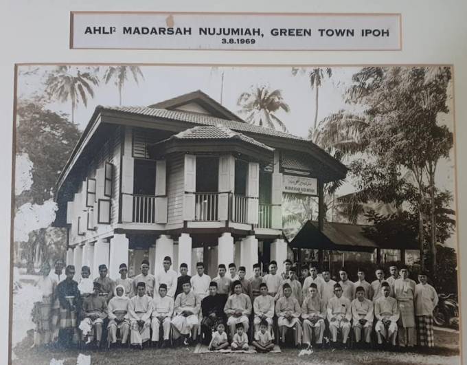 Ahli2 Madrasah Nujumiah, Green Town Ipoh. 3.8.1969