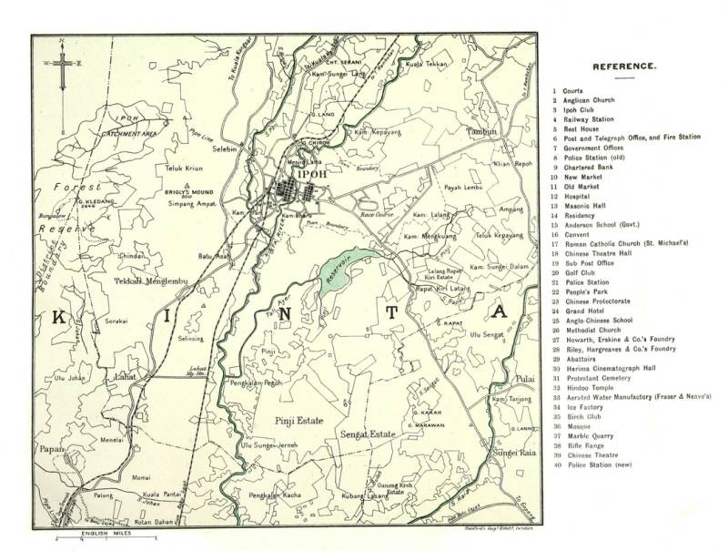 Peta Lembah Kinta, 1914