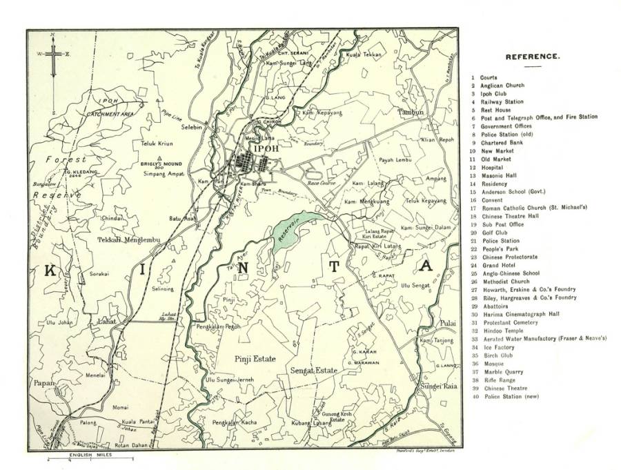 Peta Lembah Kinta, 1914