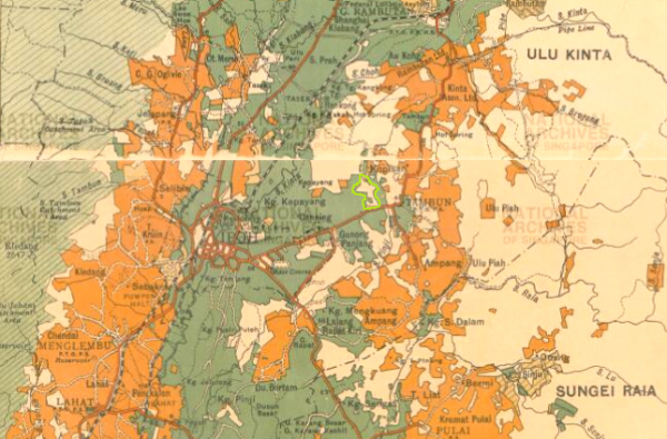 Peta Lembah Kinta 1926
